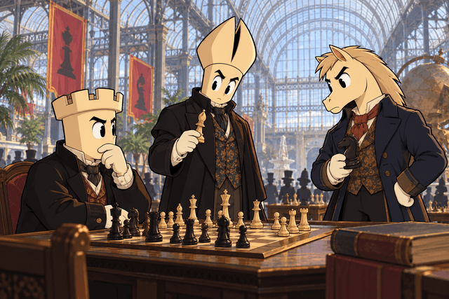 The Checkered Crown company in London.