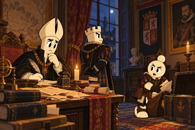 The Checkered Crown company in Madrid.
