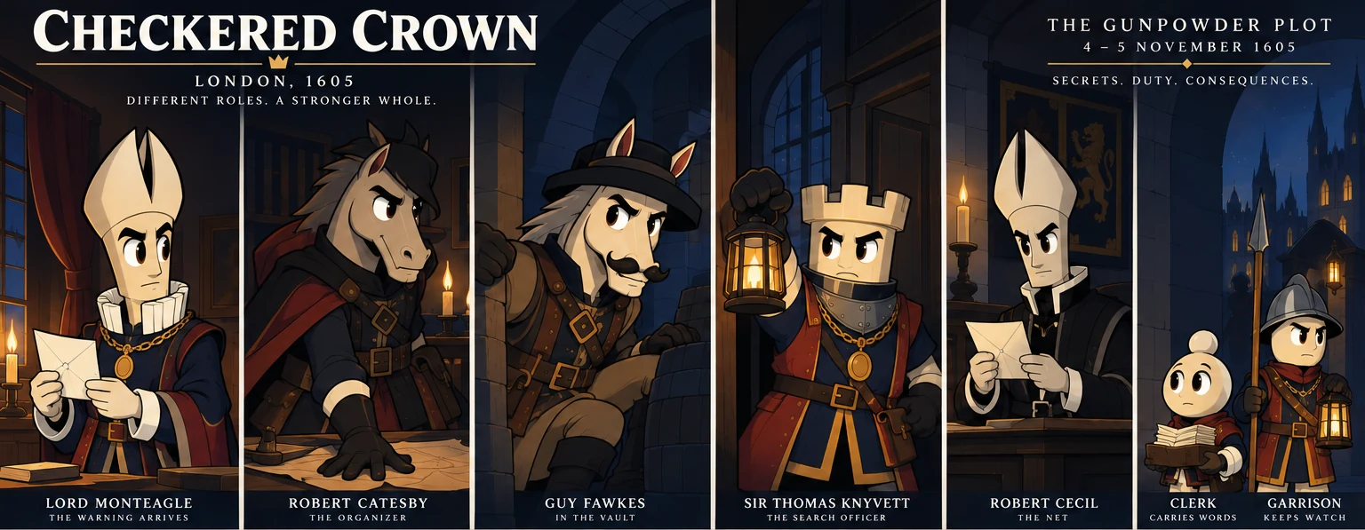The Letter in the Cellar pilot cast.